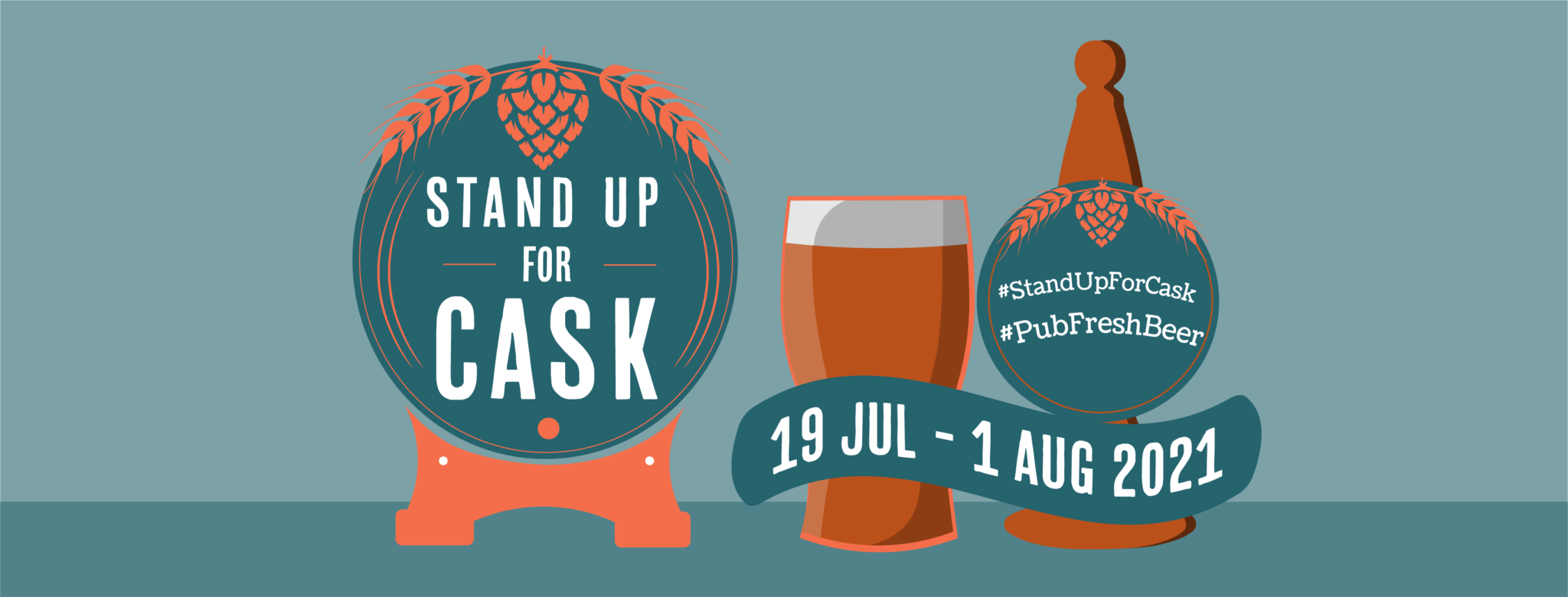 Going to the pub? #StandUpForCask!