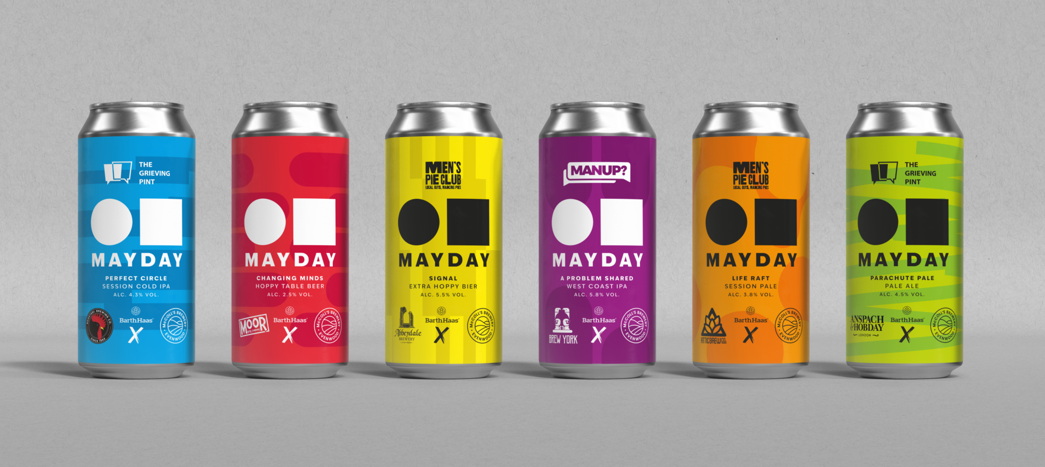 MAYDAY: McColl’s Brewery’s Latest Project for Men’s Mental Health